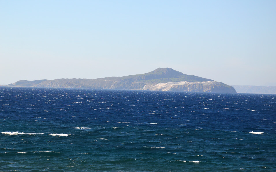 Sea view from Les Thermes d’Hippocrate.