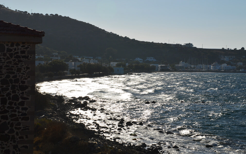 Morning view from the thermal baths.