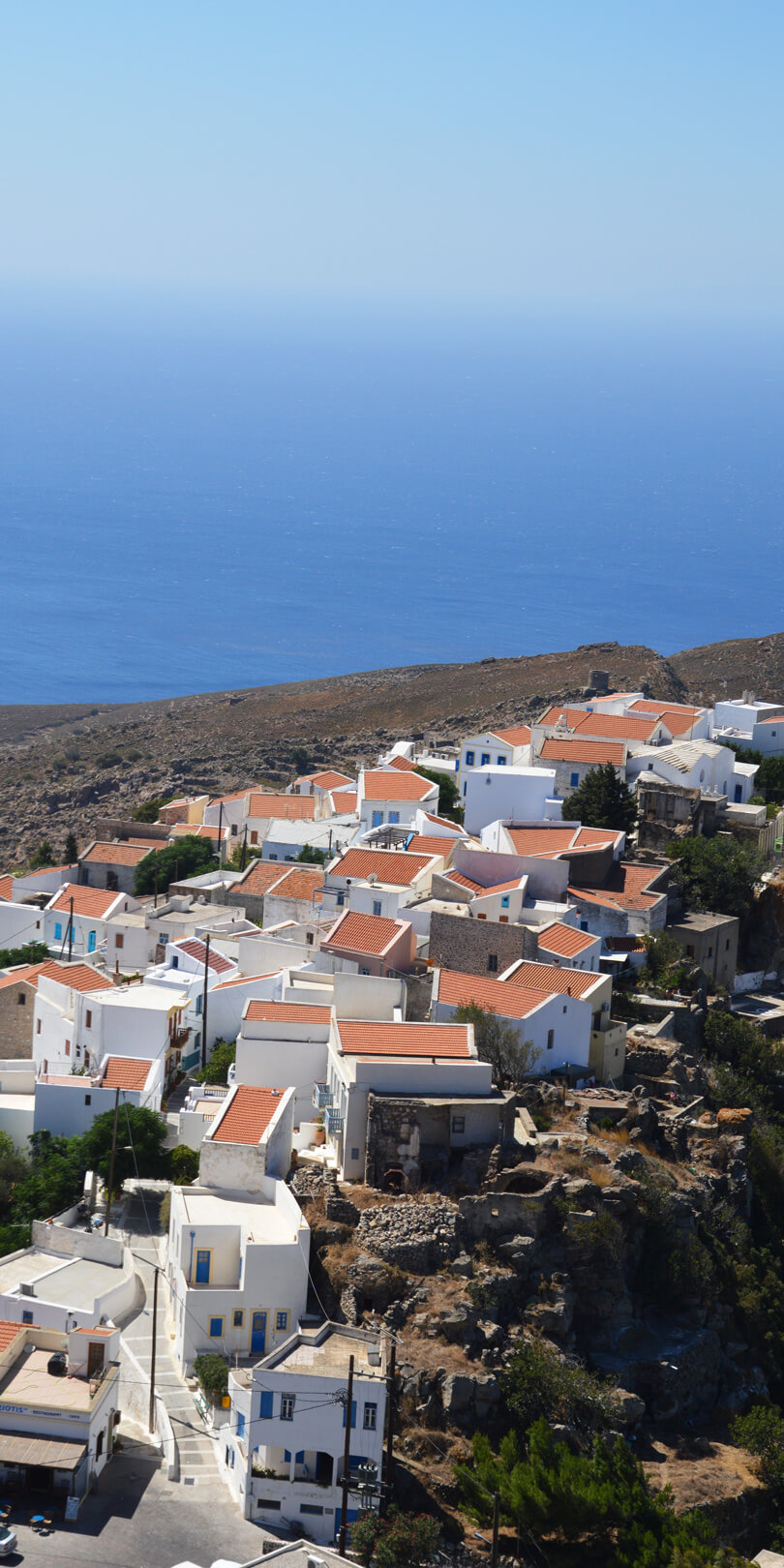 Village of Nikia, seen from above